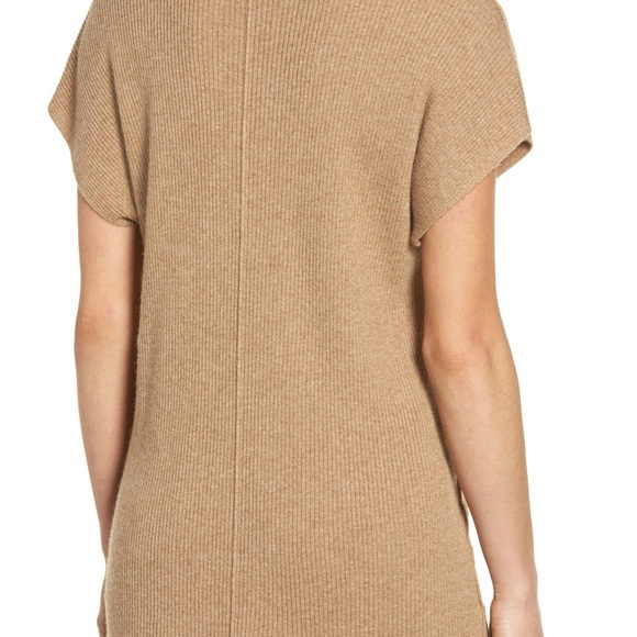 Tommy Bahama Cascade Rib Tunic In Camel Heather Size Small Petite - Picture 3 of 7